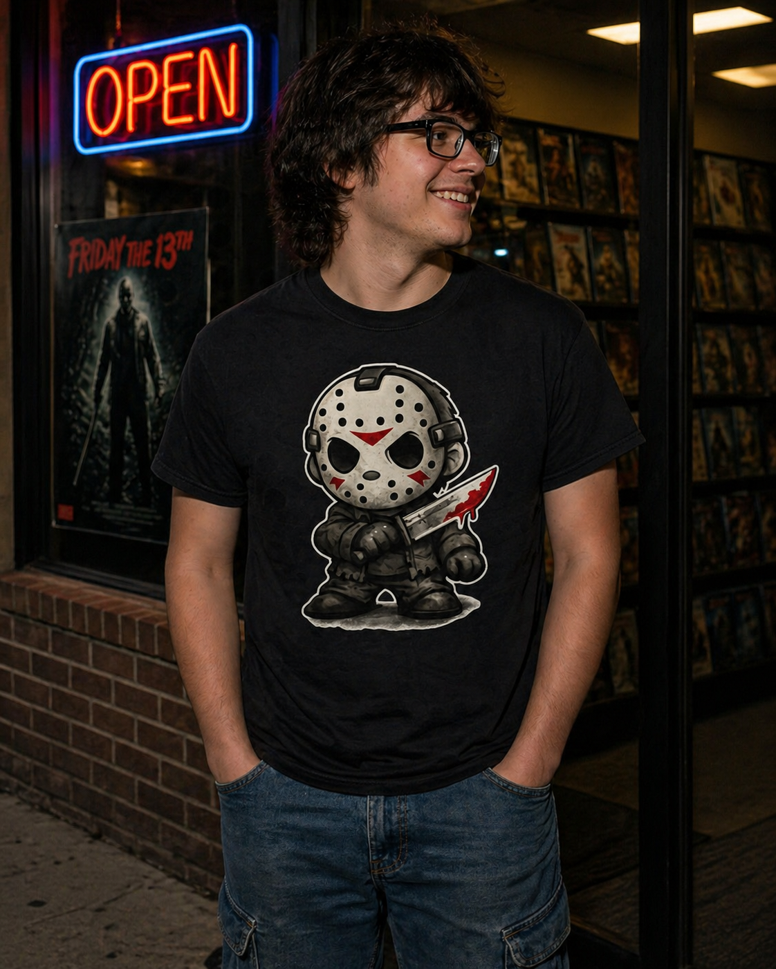 Jason Voorhees Chibi Killer T-Shirt – Cute Horror Movie Tee