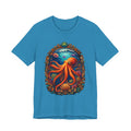 Octopus Ocean Art Tee — Vibrant Marine Life Graphic T-Shirt
